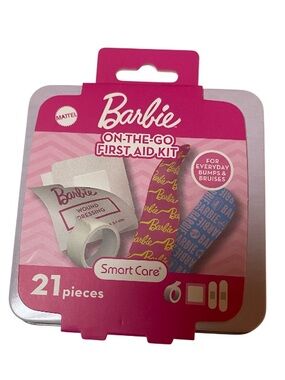 Barbie On-The-Go First Aid Kit - Pink NWT